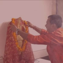 Sacred Worship, Divine Offering & Community Feast of Balaji Maharaj